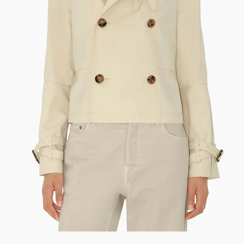 NWT Burberry Wilting Poppies Silk Skinny Scarf - Picture 2 of 10